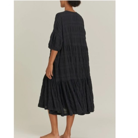 [SOLD 💫] Black Crane Tent dress - Picture 3 of 8